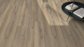 planeo Designboden zum Klicken - Eco Home&Health Rustic Oak Grey | Trittschalldämmung integr. (LO-EK-04)