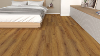 planeo Designboden zum Klicken - Eco Home&Health Rustic Oak Natural | Trittschalldämmung integr. (LO-EK-01)