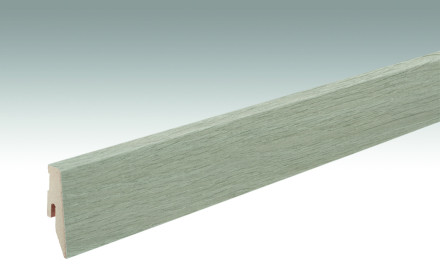 MEISTER Sockelleisten Fußleisten Eiche greige 6959 - 2380 x 60 x 20 mm