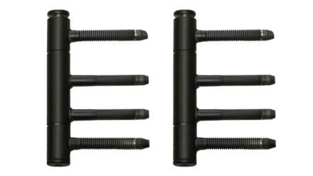Band für Holztüren 3-teilig - passend für schwarze Garnituren