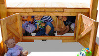 planeo Spielturm Addition - Große Spielzeugbox