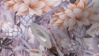 Vliestapete Dream Flowery Blumen & Natur Retro Weiß 772