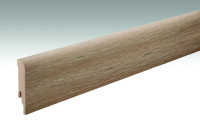 MEISTER Sockelleisten Fußleisten Eiche gekälkt 6027 - 2380 x 80 x 16 mm