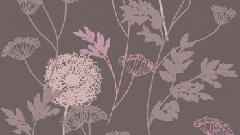 Vinyltapete braun Modern Blumen & Natur Life 4 939