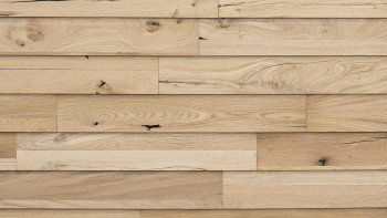 Wandverkleidung Holz planeo Woodwall Easyfix - Eiche Natur