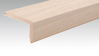 planeo Treppenkantenprofil aus Parkett L-Profil - Authentica Oak weiß gekälkt (PMTL-3009)