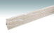 MEISTER Sockelleisten Fußleisten Eiche polarweiß gekälkt 1200 - 2380 x 60 x 20 mm