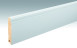 MEISTER Sockelleisten Fußleisten Weiß DF (RAL 9016) 2266 - 2380 x 100 x 18 mm (200021-2380-02266)