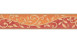 Vinyltapete Bordüre orange Vintage Landhaus Retro Ornamente Blumen & Natur Only Borders 10 021