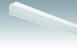 MEISTER Sockelleisten Faltenleisten Uni weiß glänzend DF 324 - 2380 x 70 x 3,5 mm (200033-2380-00324)