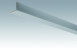 MEISTER Sockelleisten Winkelleisten Aluminium-Metallic 4080 - 2380 x 33 x 3,5 mm (200035-2380-04080)