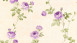Vinyltapete lila Klassisch Retro Blumen & Natur Château 5 015
