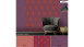 Vinyltapete Absolutely Chic Architects Paper Retro Pfauenfedern Metallic Rot Lila 715