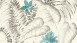 Vinyltapete blau Modern Klassisch Blumen & Natur Exotic Life 792