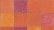 Vinyltapete orange Modern Blumen & Natur New Walls 065