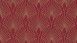 Vinyltapete rot Modern Blumen & Natur Streifen New Walls 274