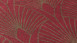 Vinyltapete rot Modern Blumen & Natur Streifen New Walls 274