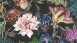 Vliestapete Dream Flowery Blumen & Natur Retro Schwarz 757