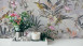 Vliestapete Dream Flowery Blumen & Natur Retro Grau 782