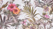 Vliestapete Dream Flowery Blumen & Natur Retro Weiß 787