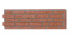 Zierer Fassadenverkleidung Klinker Verblender NB2 - 1130 x 359 mm rot aus GFK