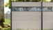planeo Gardence PVC-Steckzaun - Sheffield Oak Designeinsatz optional 180 x 180 cm