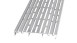planeo Terrassen Lüftungsgitter - Ventilationsprofil 1200x150x20mm