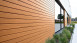 planeo Fassado - WPC Rhombusleiste Fassadenverkleidung Prime Eichenbraun