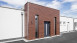 planeo Fassado - WPC Rhombusleiste Fassadenverkleidung Kastanienbraun