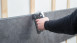 Wandverkleidung Kunststoff - planeo StrongWall  - Dark Cement 37,5 x 65cm 