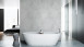 Wandverkleidung Kunststoff - planeo StrongWall  - Grey Cement 37,5 x 65 cm