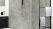 Wandverkleidung Kunststoff - planeo StrongWall XL - Grey Cement 90 x 260cm