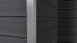 planeo Fassado - WPC Rhombusleiste Fassadenverkleidung Prime Basaltgrau