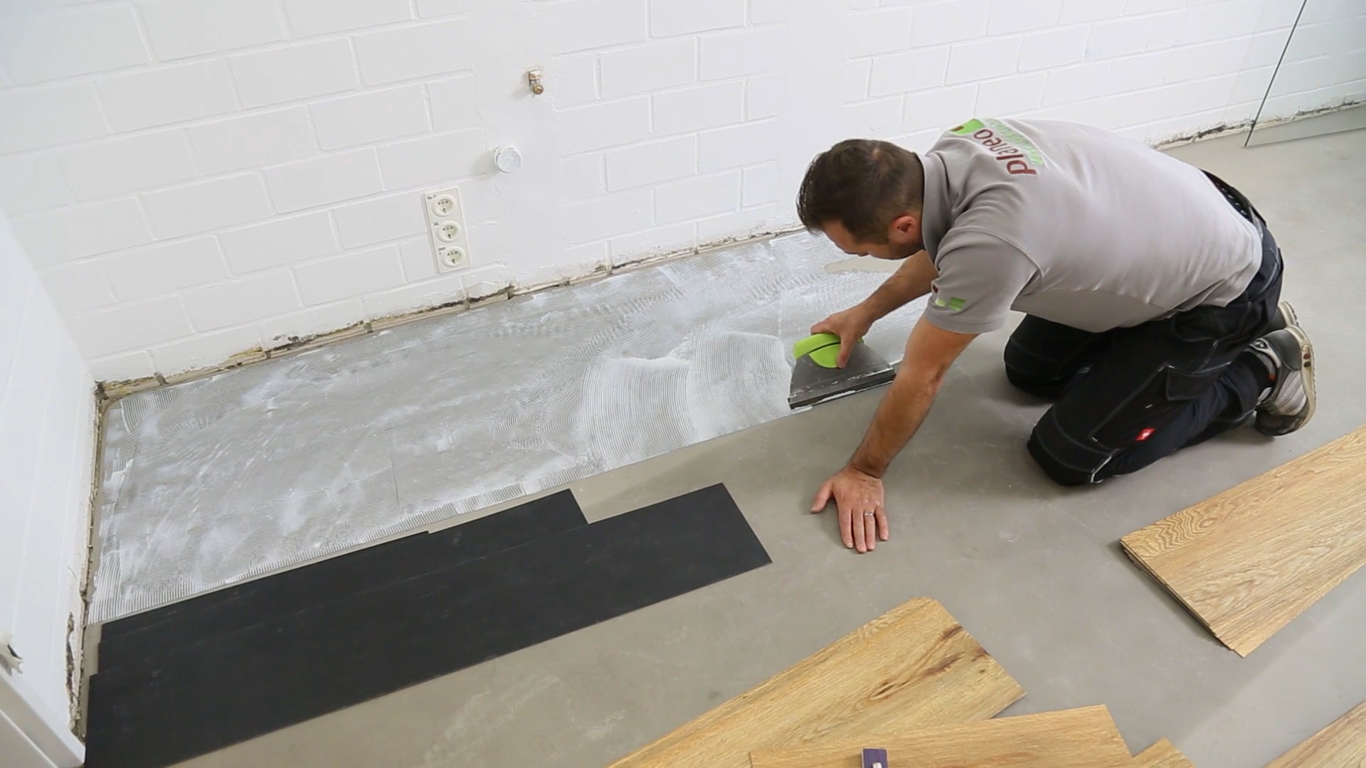 planeo Objekt - Klebevinyl Graukiefer - Klebevinyl - Vinylboden